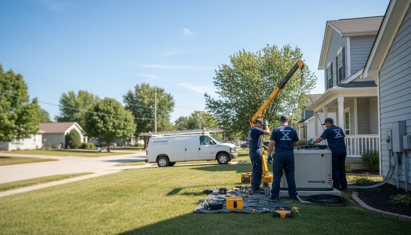 Generator Installation in Tye, TX near me